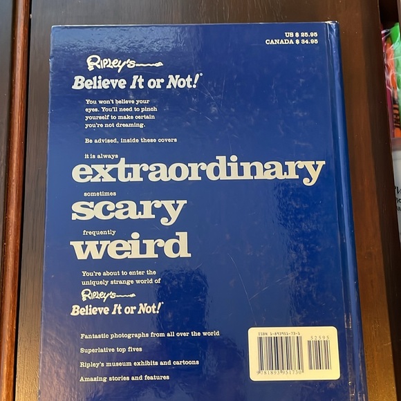 Ripley’s Believe It or Not Book (2004) Hardcover - Picture 2 of 4
